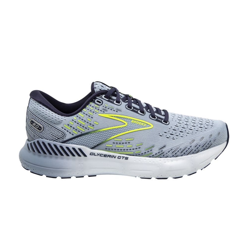 Pre-owned Brooks Wmns Glycerin Gts 20 'light Blue Nightlife'