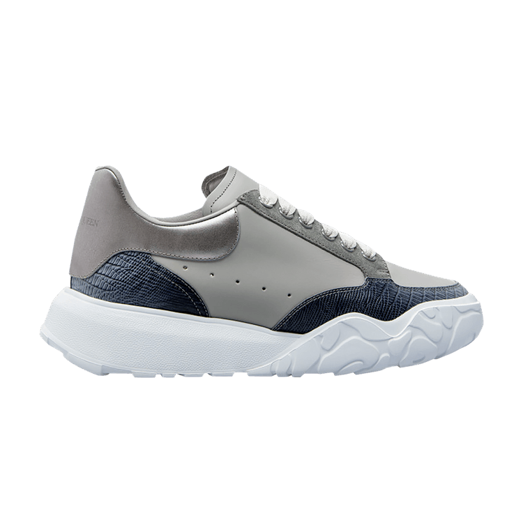 信頼への信頼 Alexander Buy McQueen Grey 'True Trainer Court Oversized Tシャツ(長袖/七分)