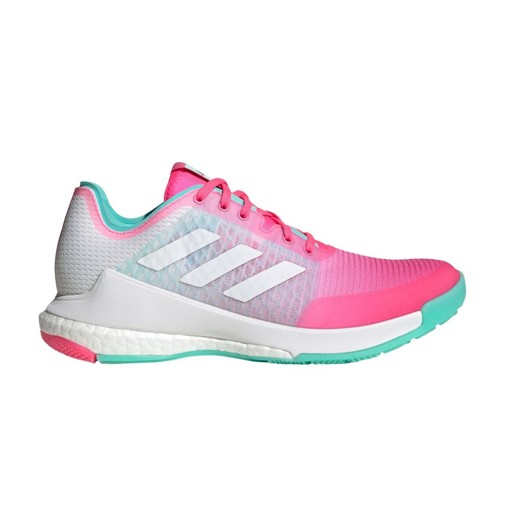 ADIDAS ORIGINALS WMNS CRAZYFLIGHT 'LUCID PINK WHITE'