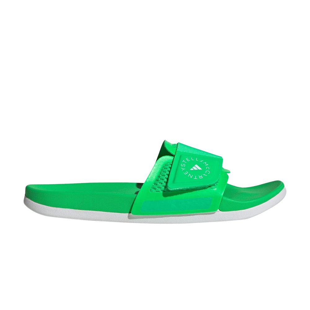 Pre-owned Adidas Originals Stella Mccartney X Wmns Slide 'green White'