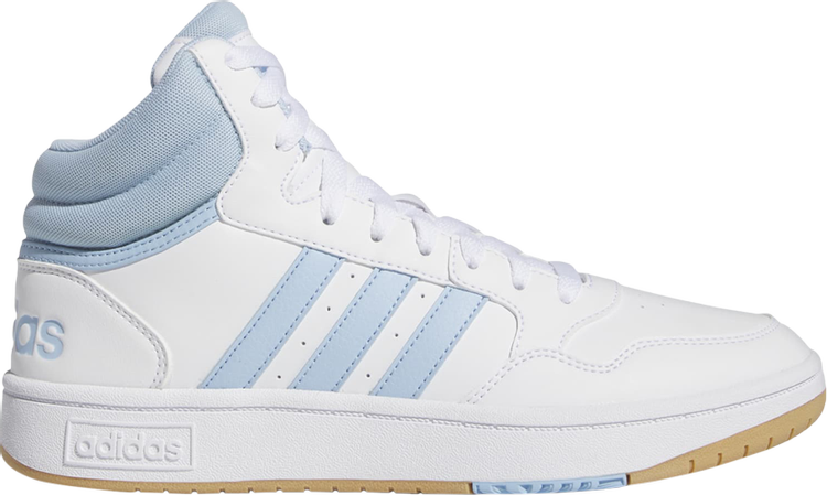 Wmns Hoops 3.0 Mid 'White Clear Sky Gum'