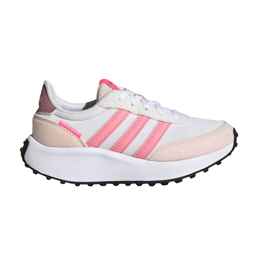 Pre-owned Adidas Originals Adidas Run 70s J 'white Lucid Pink' | Kid's Size 7