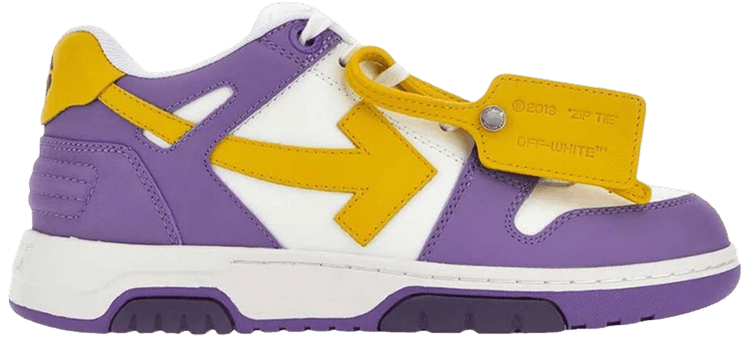 Off-White Out of Office Low 'Purple Yellow'