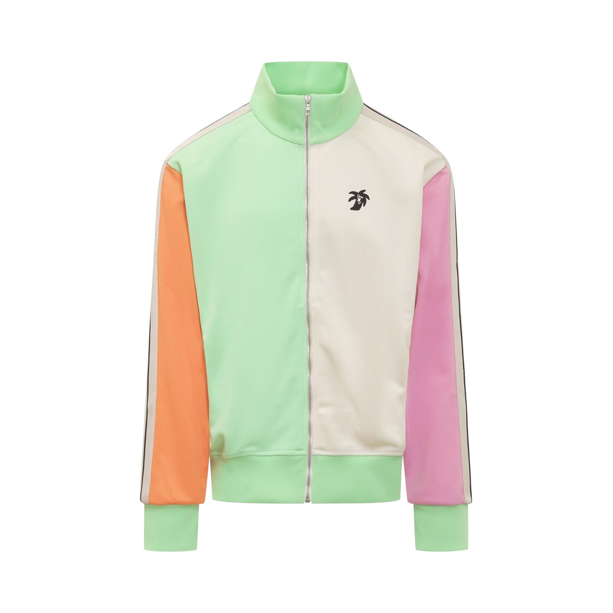 Pre-owned Palm Angels Hunter Colorblock Track Jacket 'light Green' | Men's Size Xs