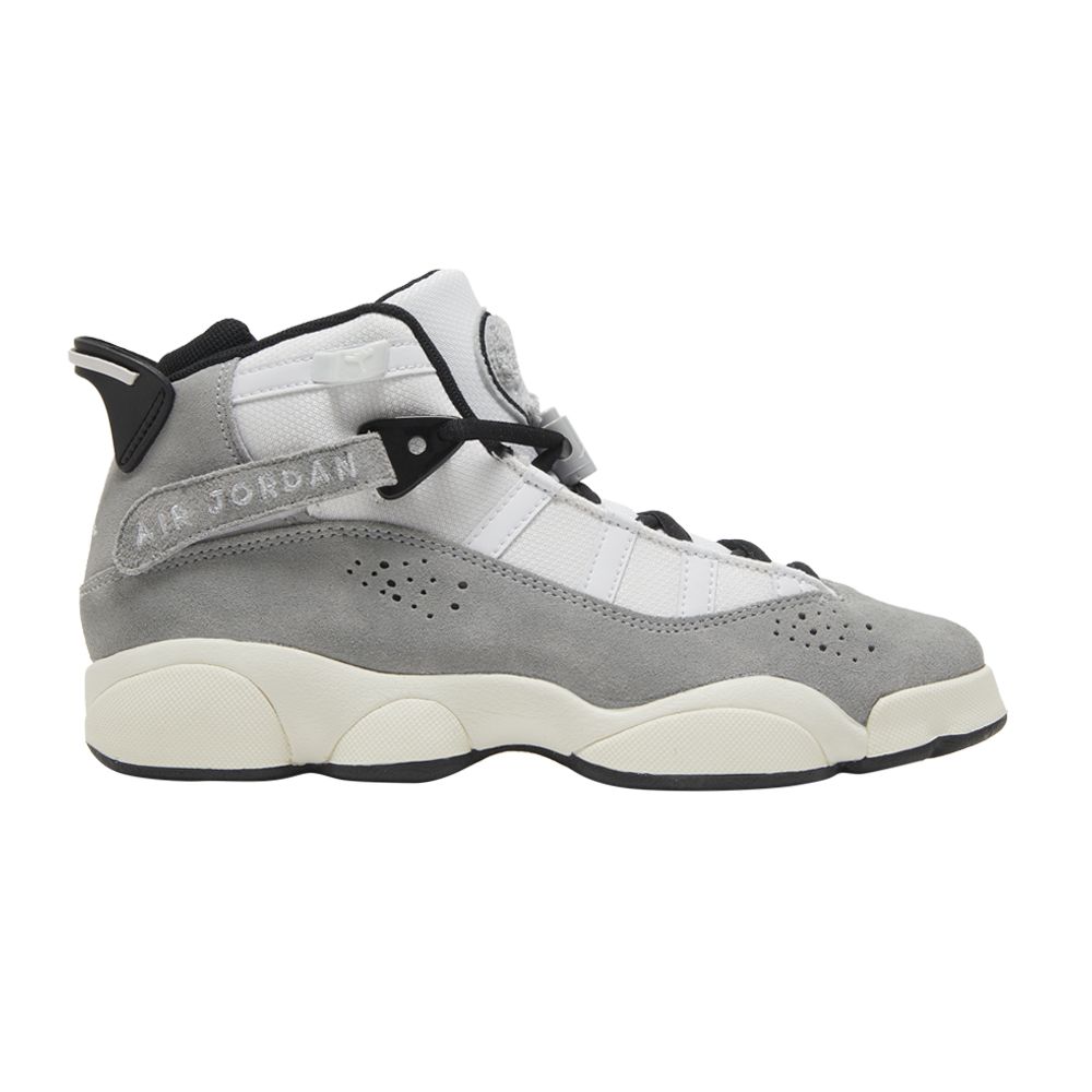Pre-owned Air Jordan Jordan 6 Rings Gs 'light Smoke Grey' | Kid's Size 4.5