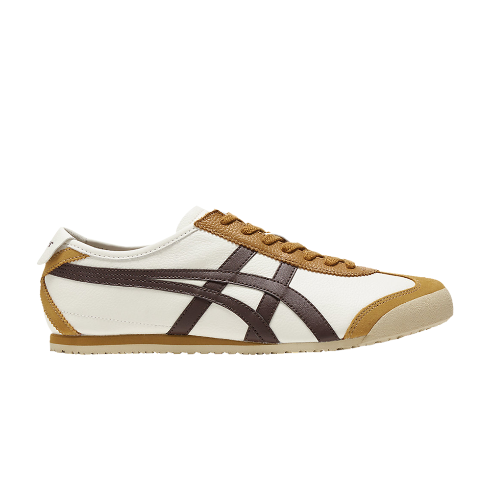 Pre-owned Onitsuka Tiger Mexico 66 'cream Licorice Brown'