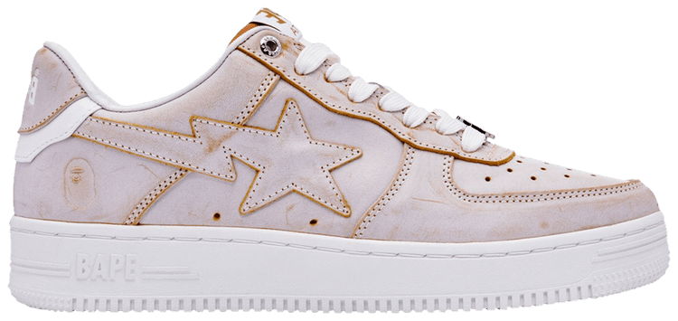 Wmns Bapesta 5 Washed Beige