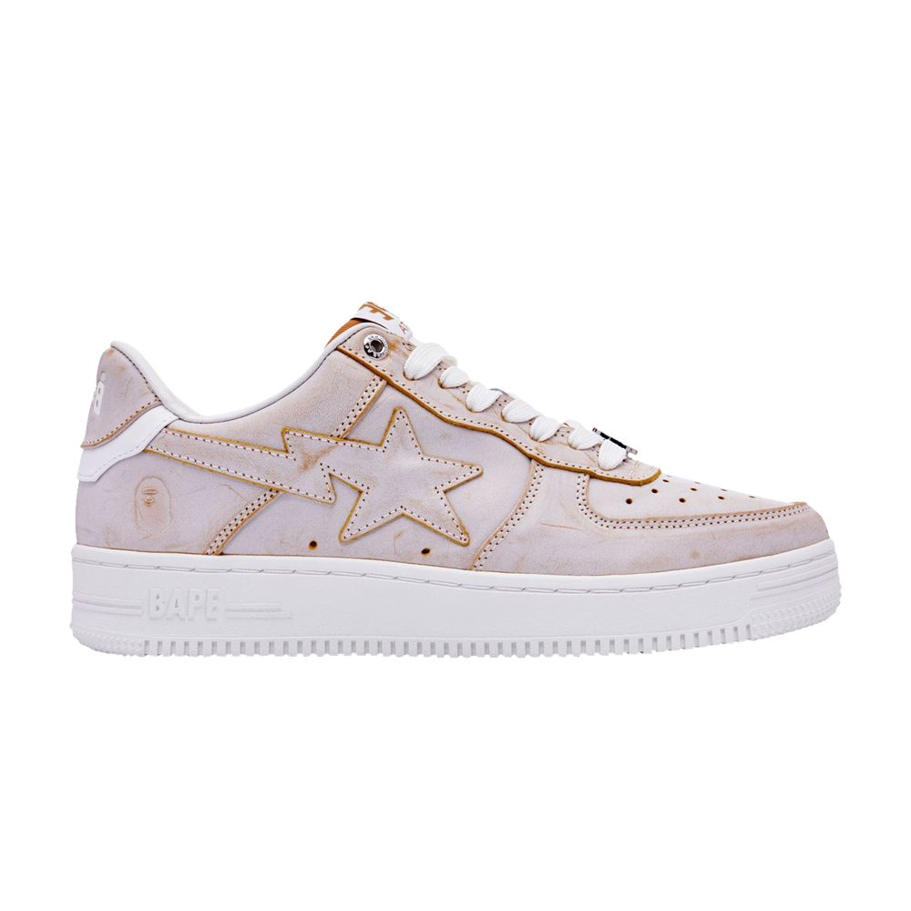 Pre-owned Bape Wmns Sta #5 'washed Beige' In Tan