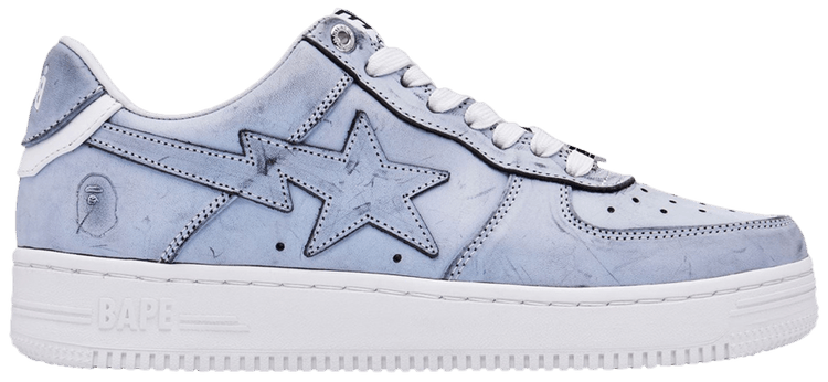 Wmns Bapesta 5 Washed Black