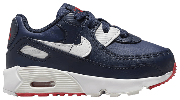 Nike Air Max 90 Leather TD Obsidian Track Red