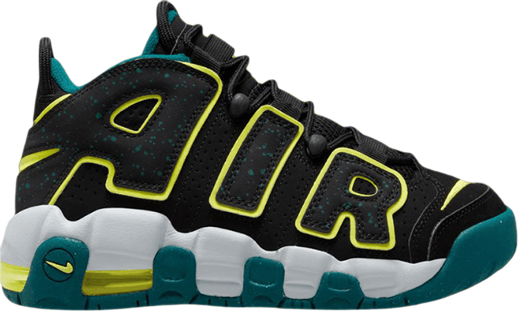 Air More Uptempo PS 'Black Geode Teal'