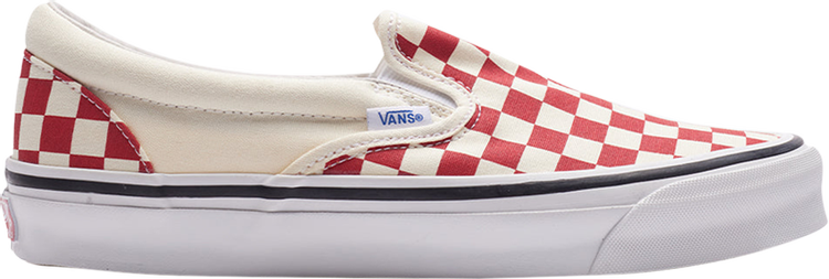 OG Classic Slip-On LX 'Checkerboard - Racing Red'
