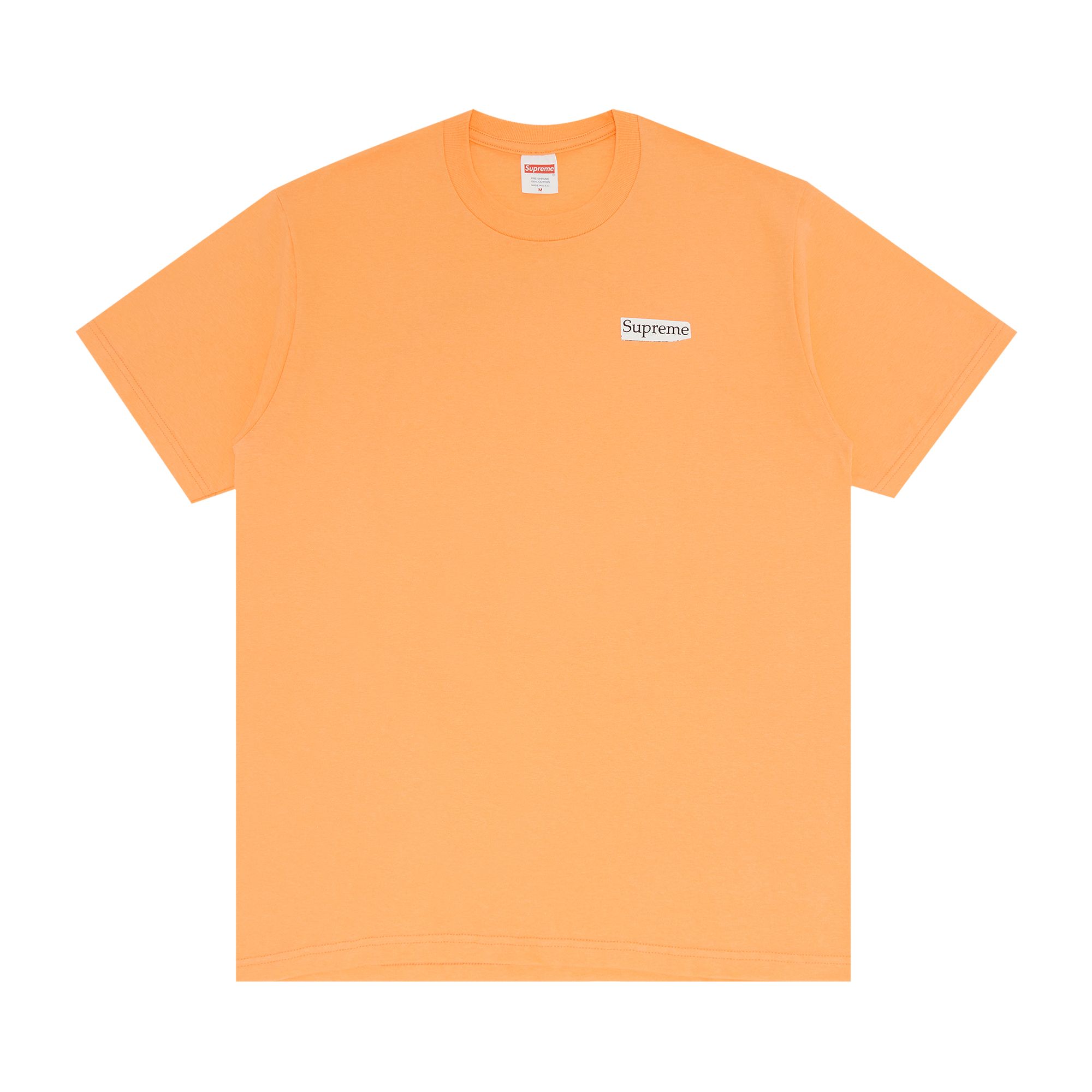 SUPREME SUPREME BLOWFISH TEE 'PEACH'