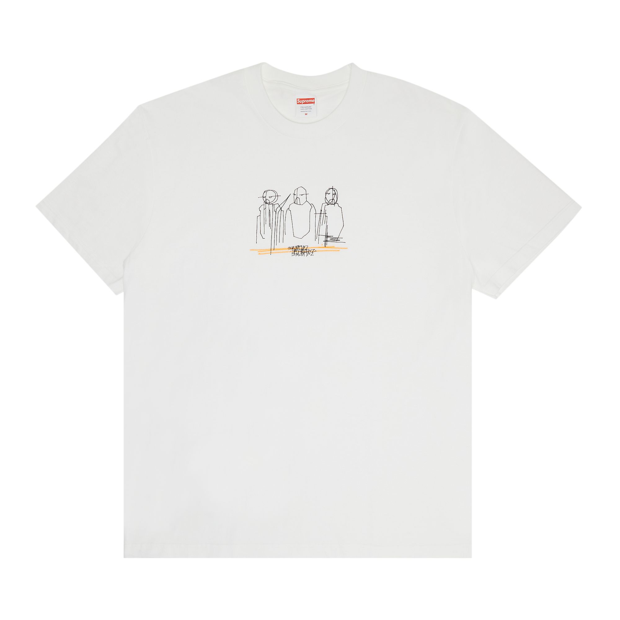 SUPREME SUPREME THREE KINGS TEE 'WHITE'