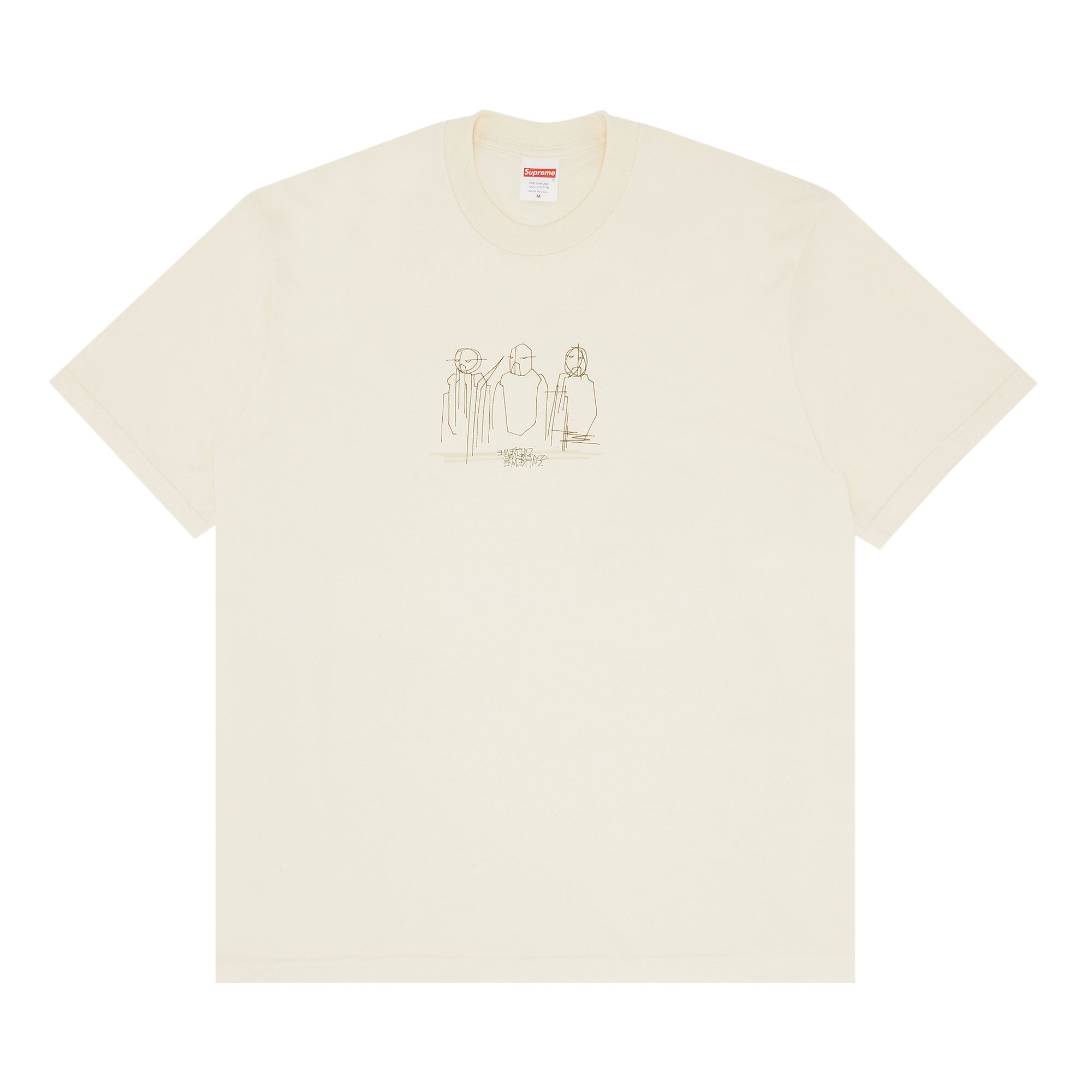 SUPREME SUPREME THREE KINGS TEE 'NATURAL'