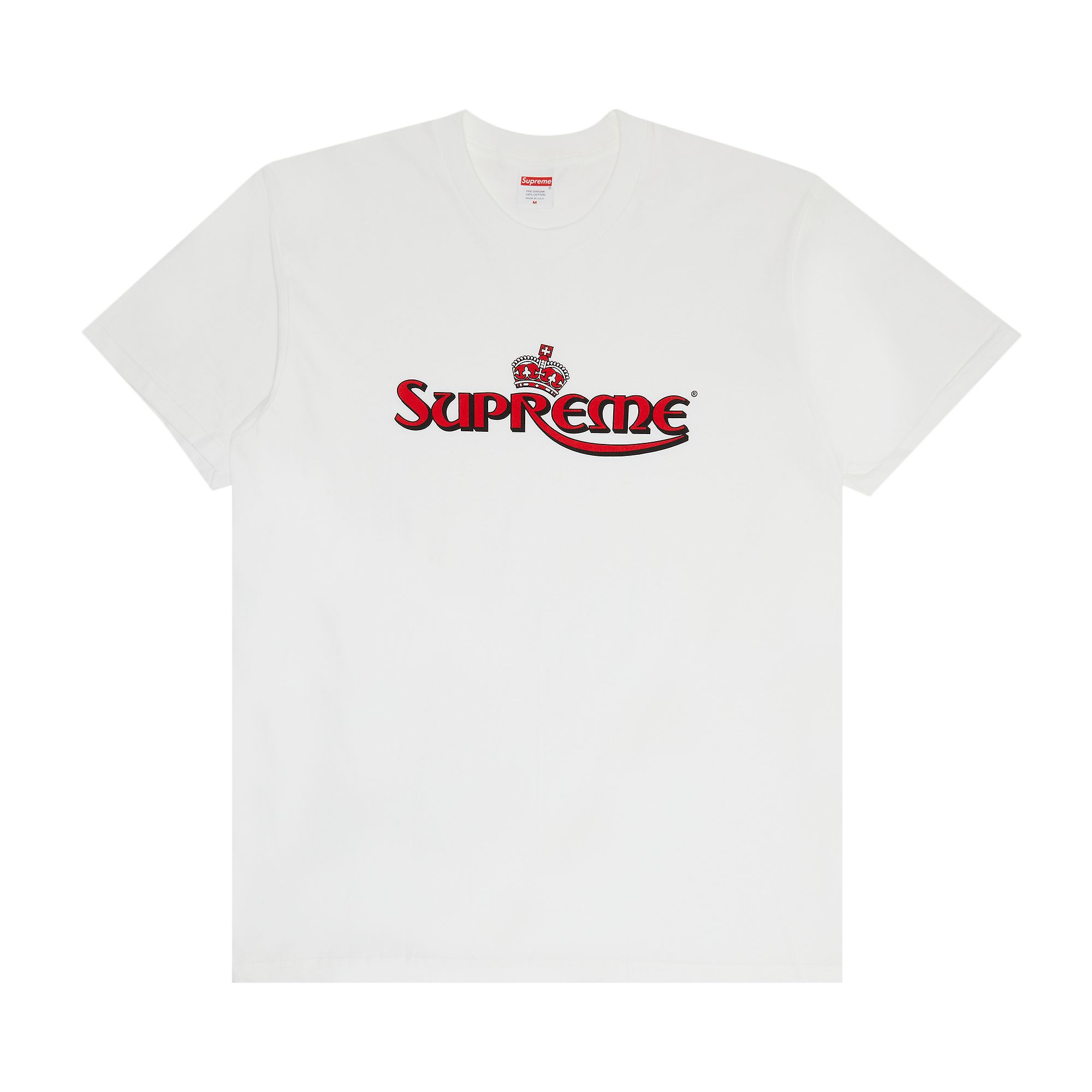 SUPREME SUPREME CROWN TEE 'WHITE'