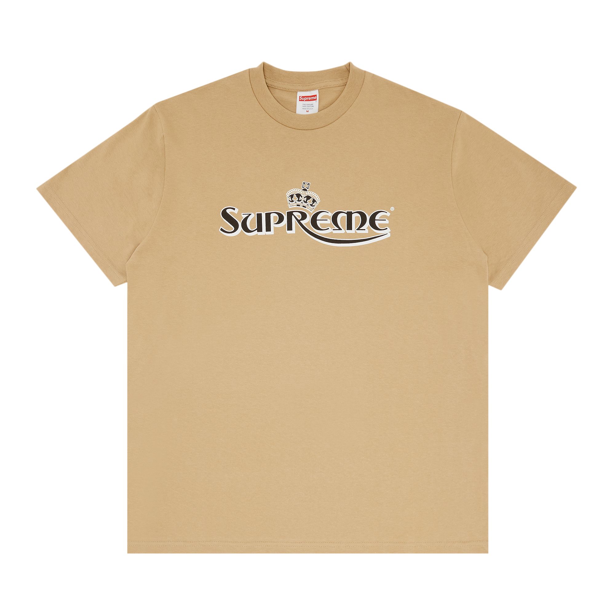 SUPREME SUPREME CROWN TEE 'KHAKI'
