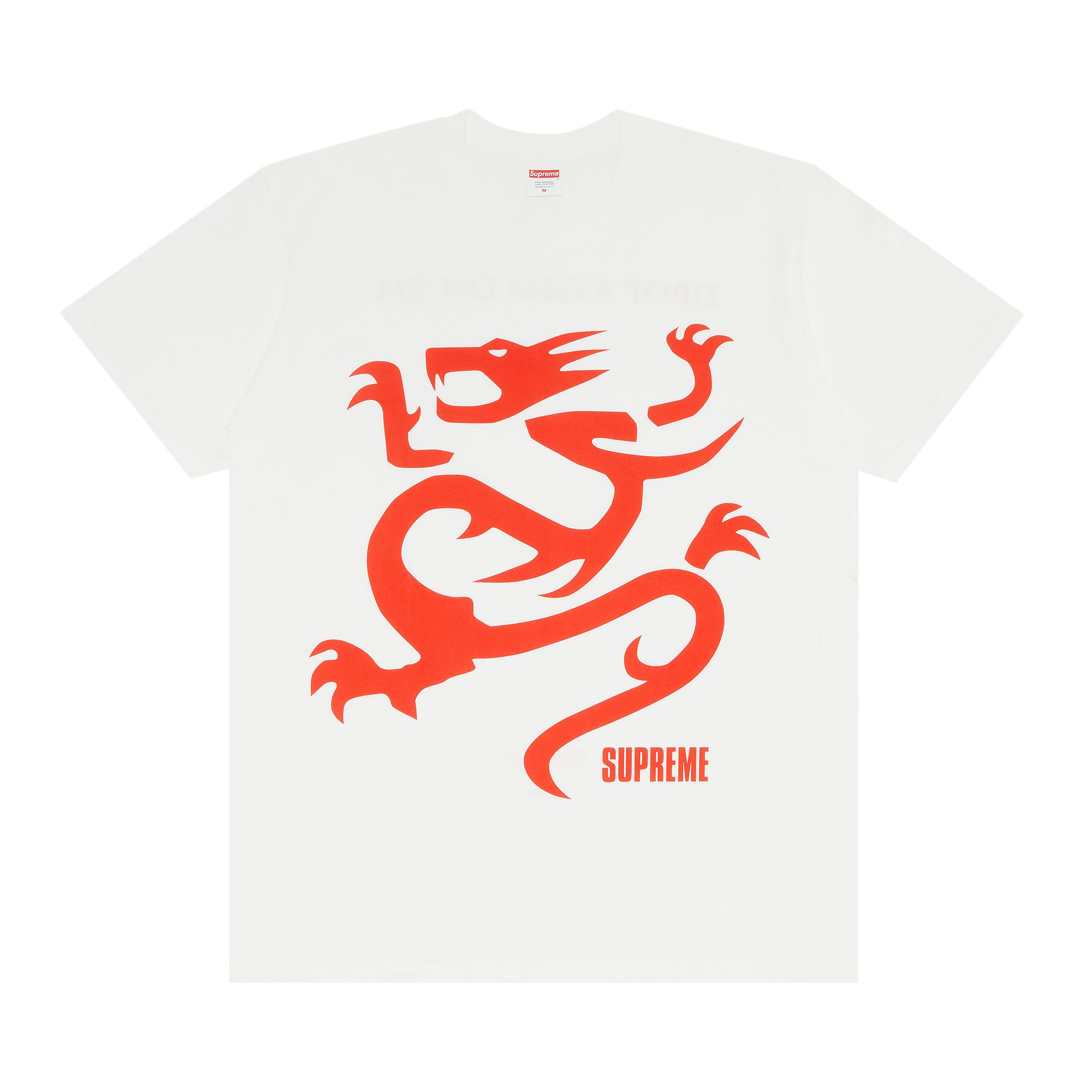 Supreme Mobb Deep Dragon Tee 'White' | Men's Size XL