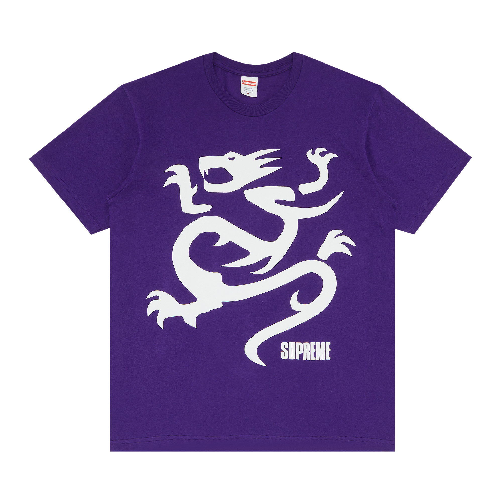 Pre-owned Supreme Mobb Deep Dragon Tee 'purple'