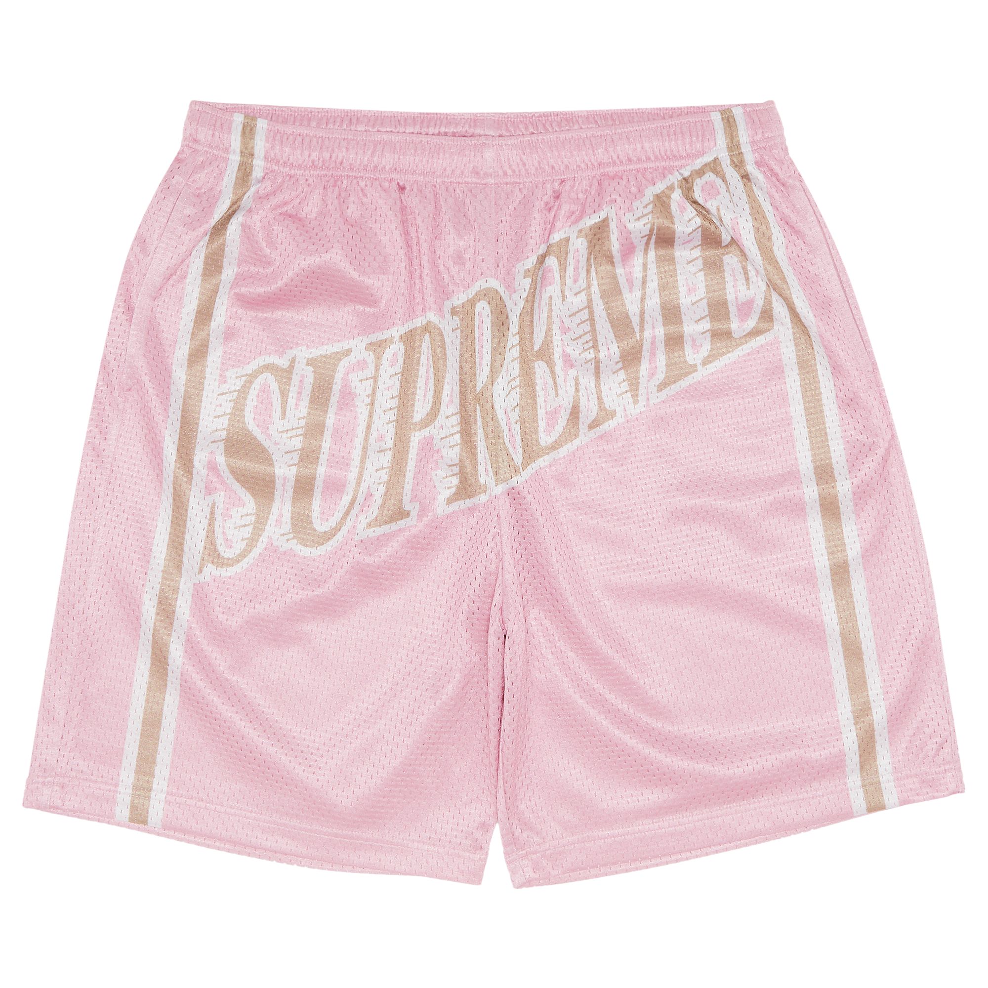 SUPREME SUPREME SLAP SHOT BAGGY MESH SHORT 'PINK'