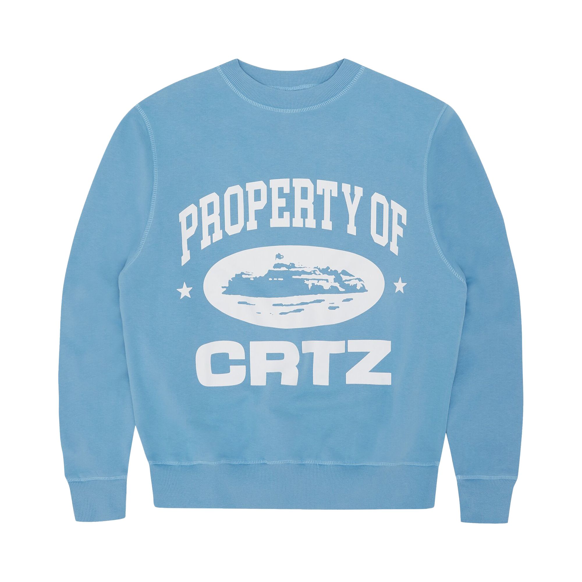 Corteiz P.O.C Sweatshirt 'Baby Blue' | Men's Size M