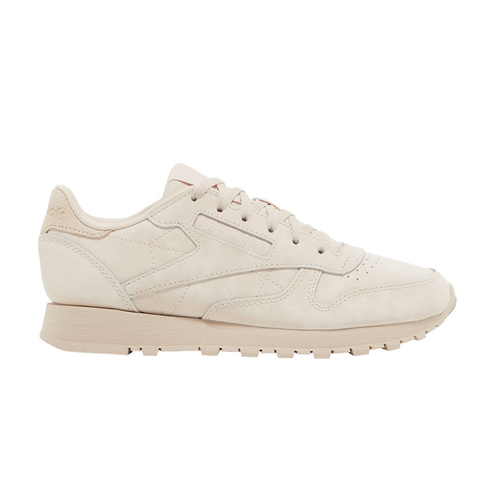 Pre-owned Reebok Wmns Classic Leather 'soft Ecru' In Tan