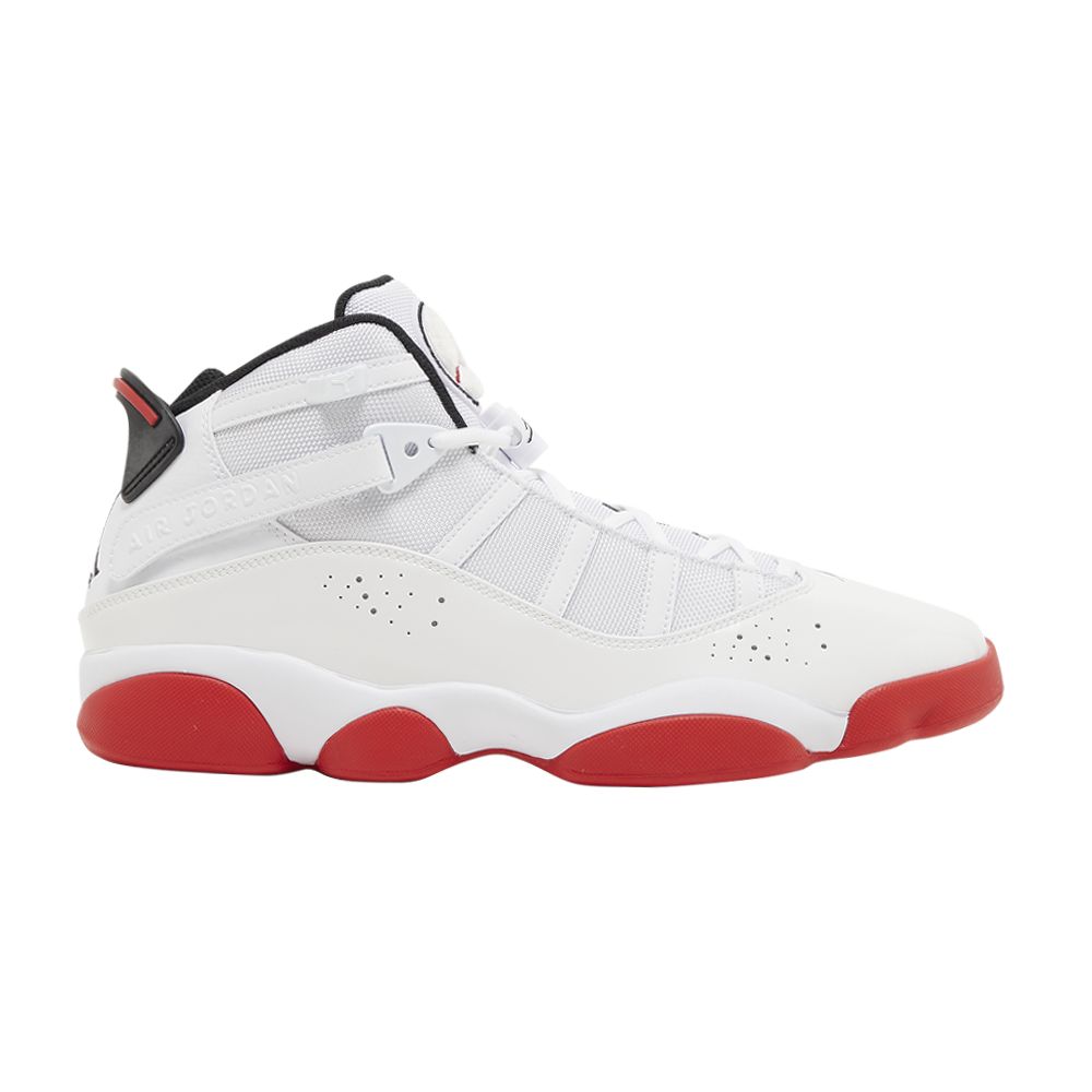 Jordan 6 Rings 'White University Red' | Men's Size 9