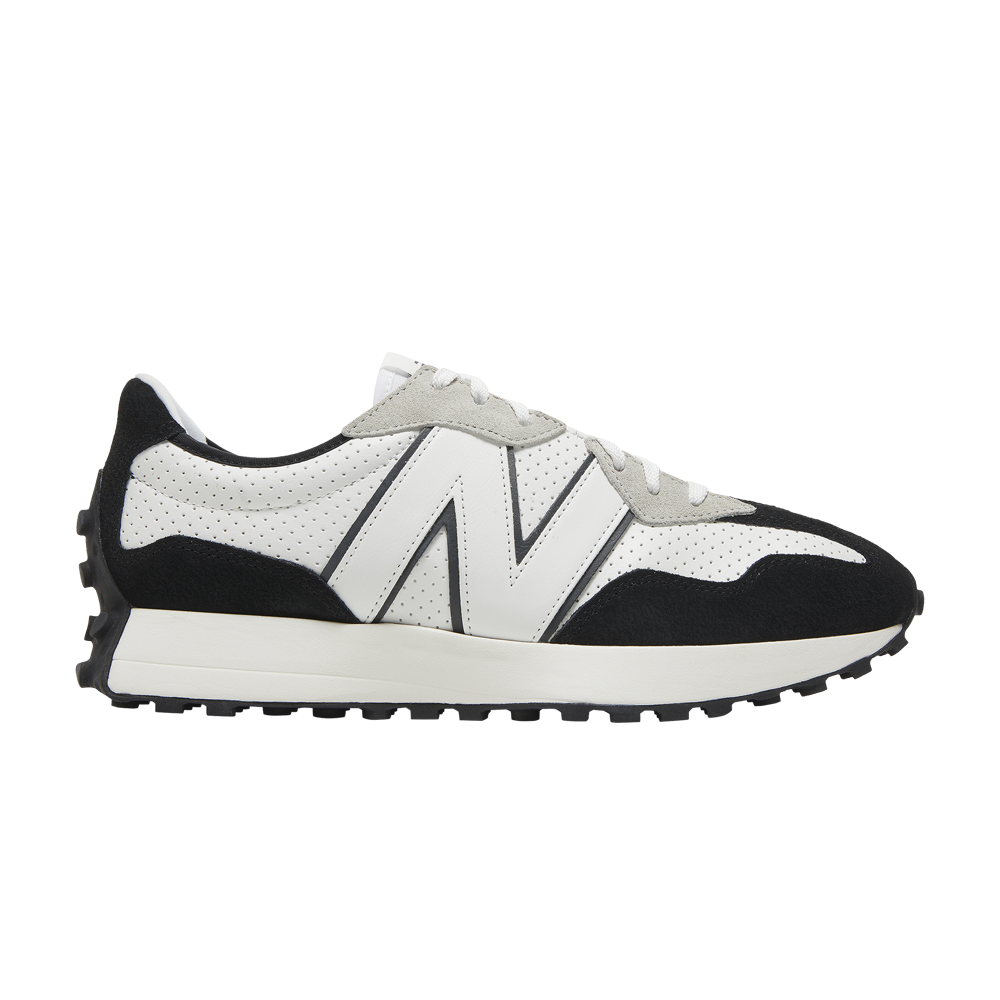 Pre-owned New Balance 327 'white Black Grey'