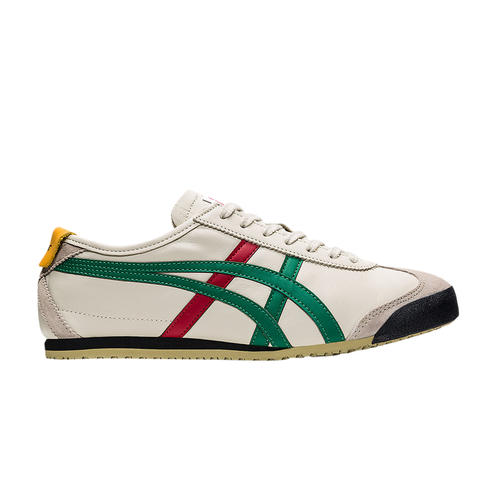 Pre-owned Onitsuka Tiger Mexico 66 'birch Green' 2023 In Cream