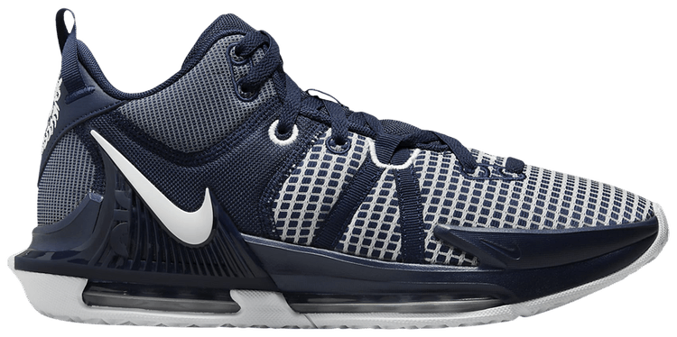 Navy blue lebrons deals