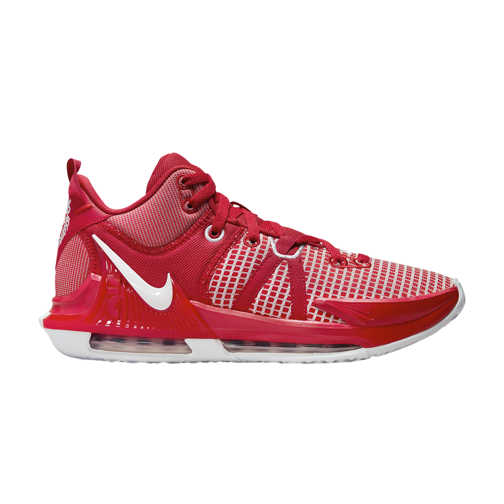 Pre-owned Nike Lebron Witness 7 Tb 'university Red'