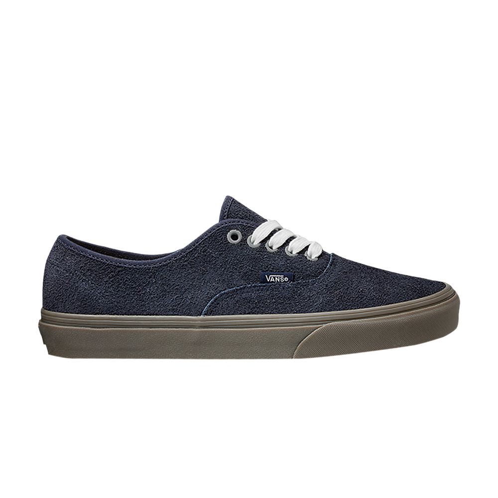 Pre-owned Vans Authentic 'hairy Suede - Dark Navy' In Blue