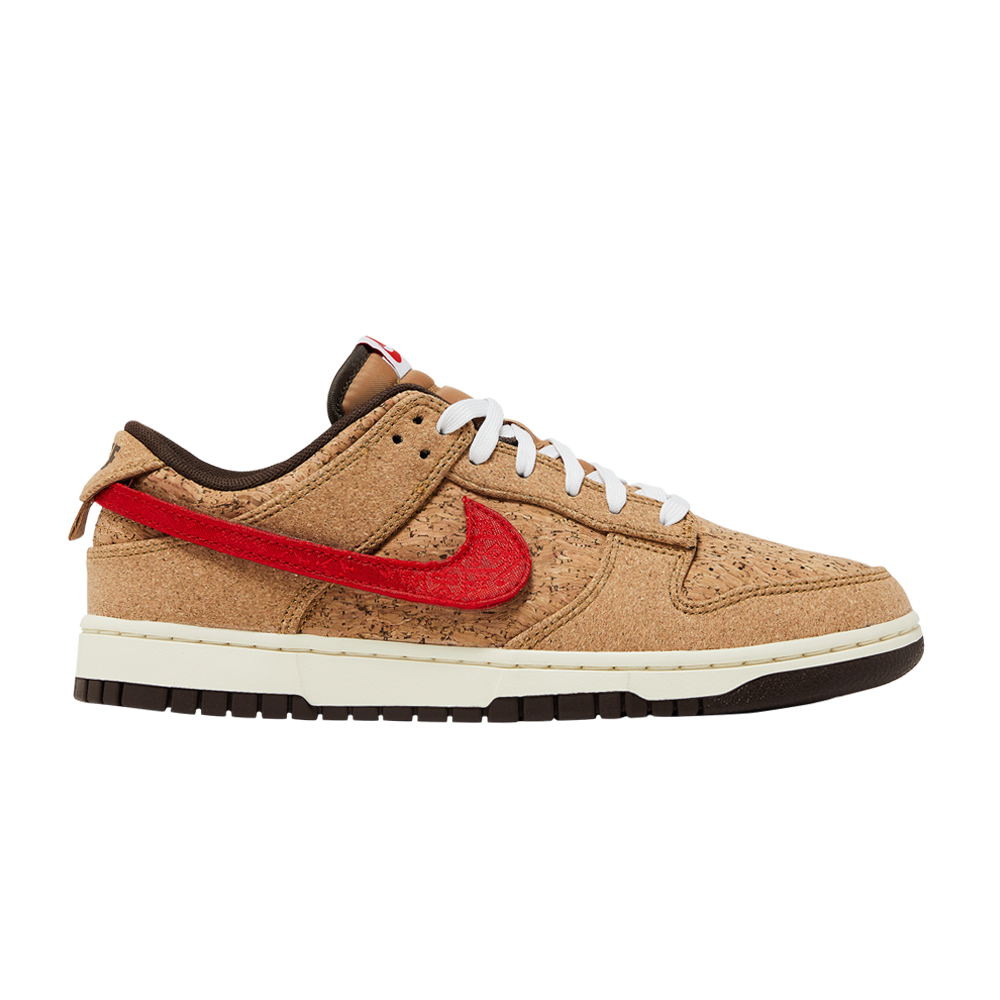 Pre-owned Nike Clot X Dunk Low Sp 'cork' In Brown