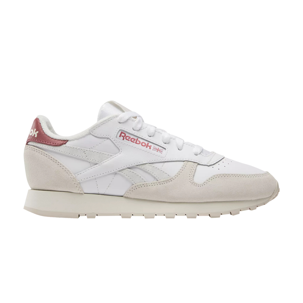 Pre-owned Reebok Wmns Classic Leather 'white Sedona Rose'