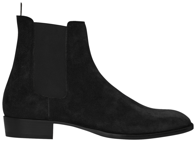 Buy Saint Laurent Wyatt 30 Chelsea Boot 'Black' - 443208 Buy Saint Laurent Wyatt 30 Chelsea Boot 'Black' - 443208