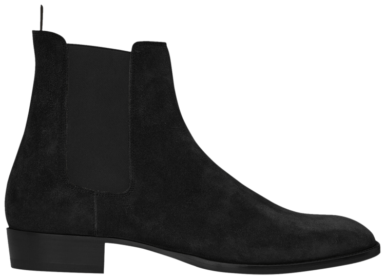 Saint Laurent Wyatt 30 Chelsea Boot Black