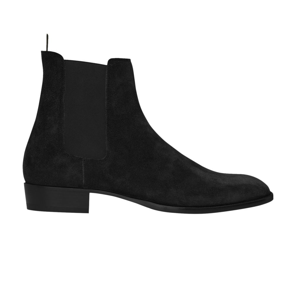 Pre-owned Saint Laurent Wyatt 30 Chelsea Boot 'black' | Men's Size 44