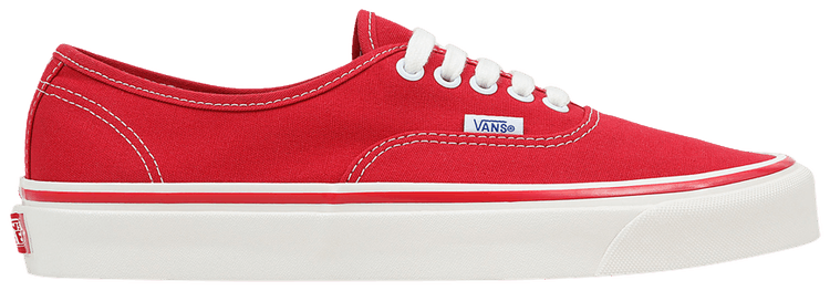 Vans authentic sale anaheim red