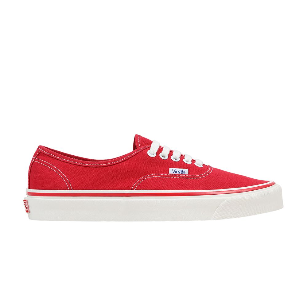 Pre-owned Vans Authentic 44 Deck Dx 'anaheim Factory - Red'