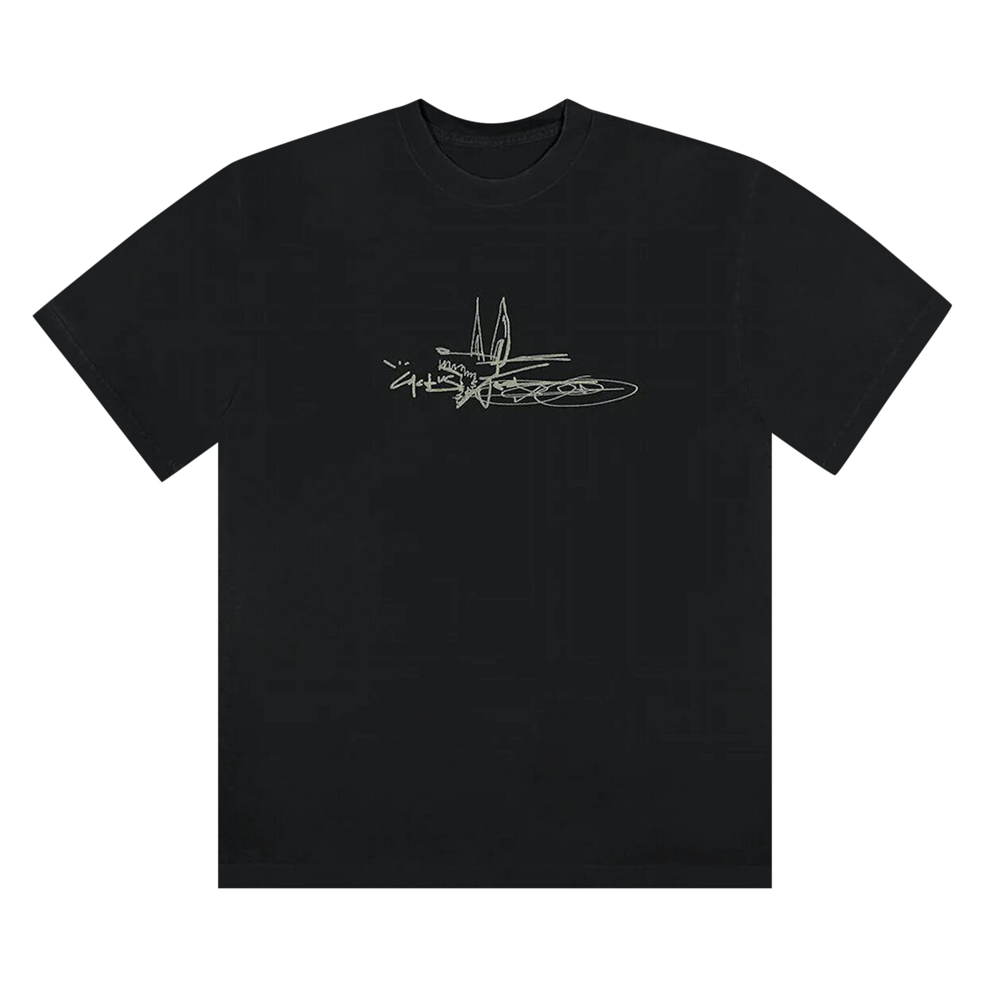 Cactus Jack by Travis Scott x Jordan Scribble Tee 'Black' | Men's Size L