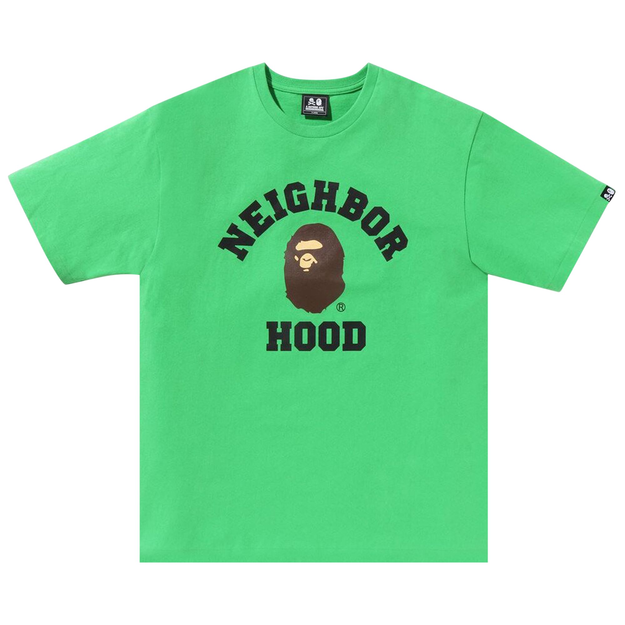 BAPE x Neighborhood Tee 'Green' | Men's Size M