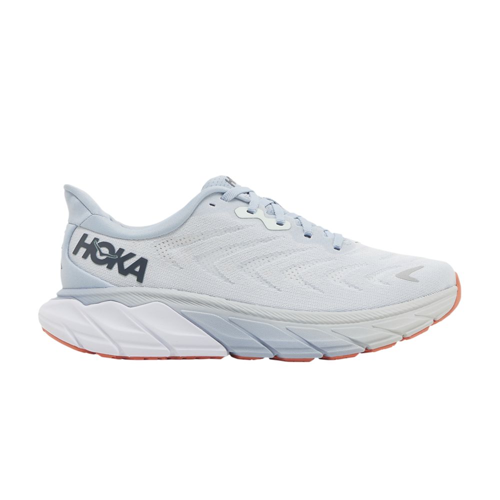 Pre-owned Hoka Wmns Arahi 6 'plein Air Blue Fog'