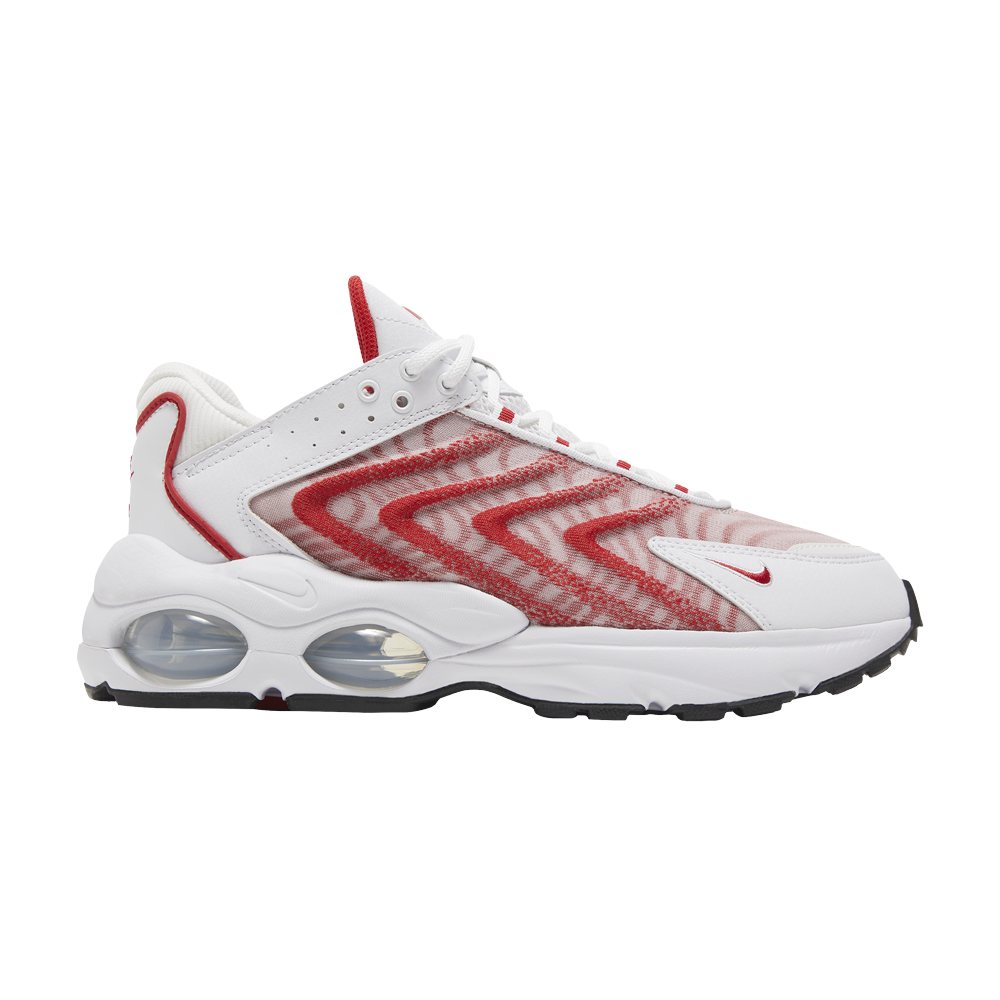 Pre-owned Nike Air Max Tw 'university Red' In White