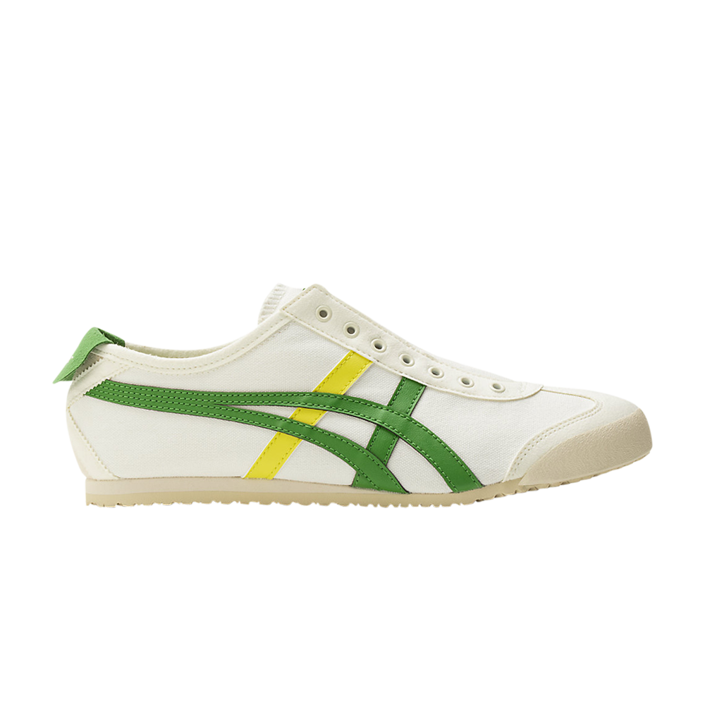 Pre-owned Onitsuka Tiger Mexico 66 Slip-on 'cream Spinach Green'