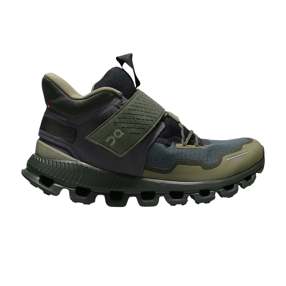 Pre-owned On Cloud Hi Edge Defy 'olive' In Green