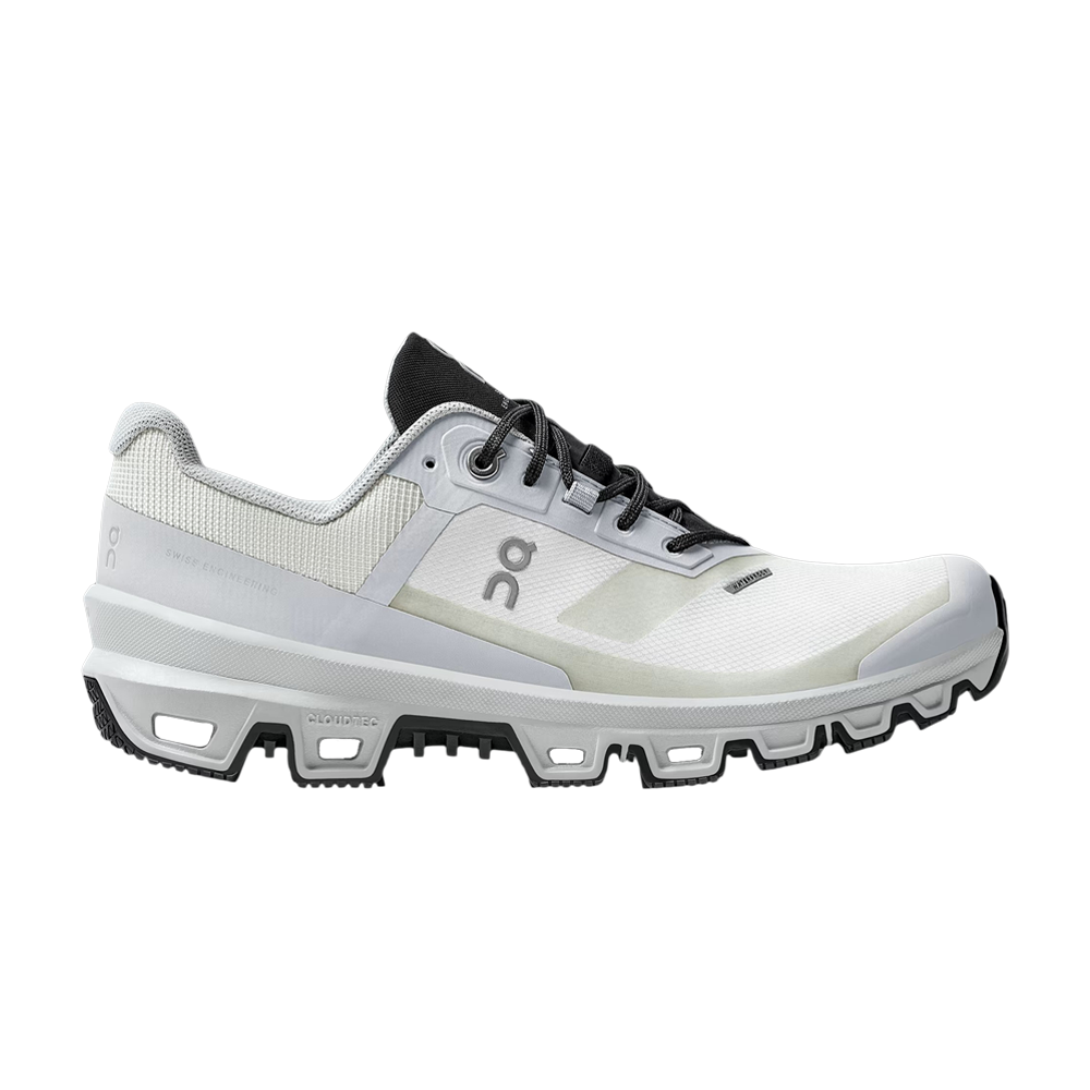 Pre-owned On Wmns Cloudventure Waterproof 'glacier' In White