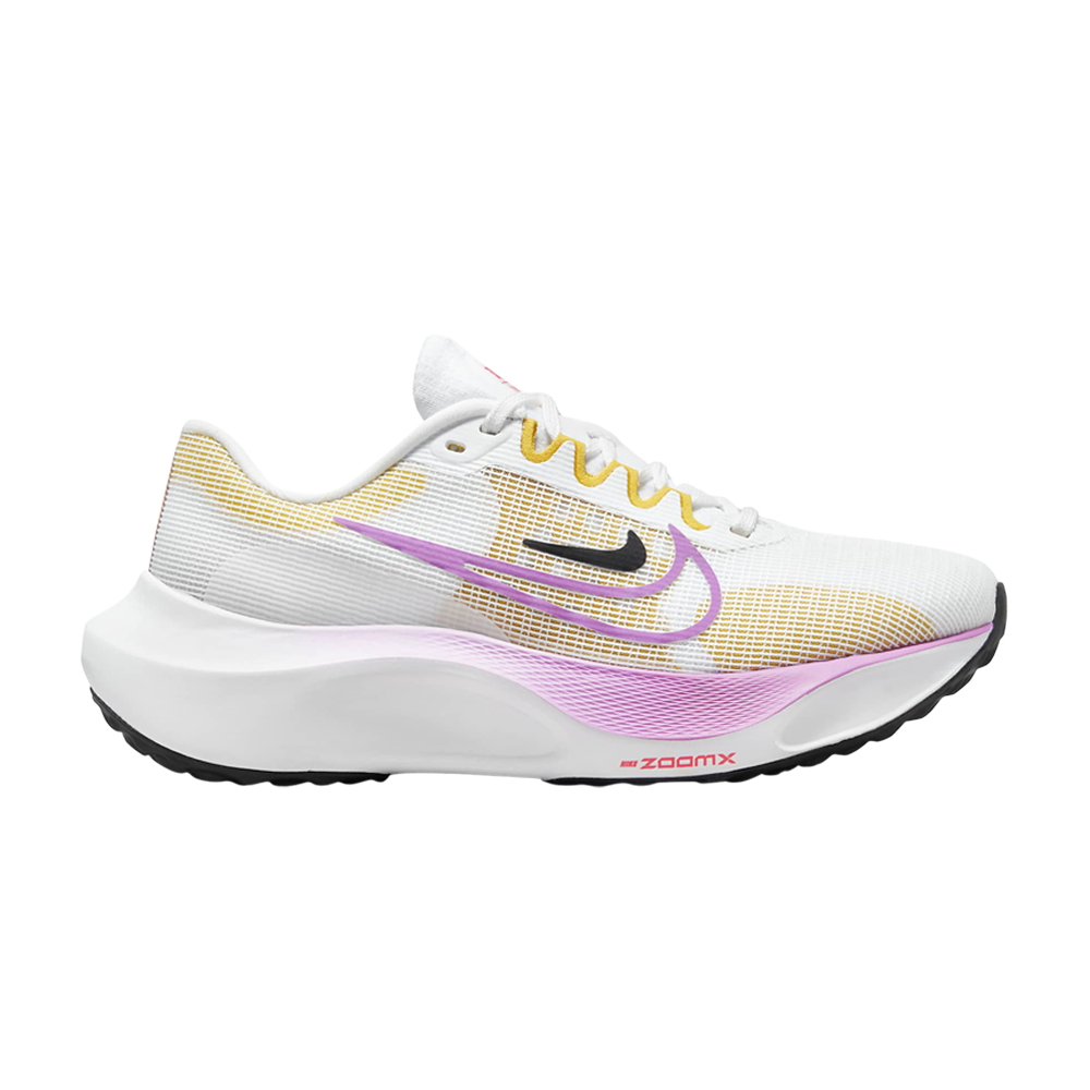 Pre-owned Nike Wmns Zoom Fly 5 'white Rush Fuchsia'