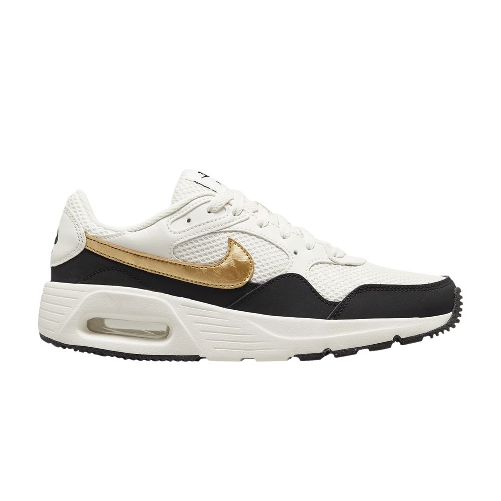 Pre-owned Nike Wmns Air Max Sc Se 'phantom Metallic Gold' In White