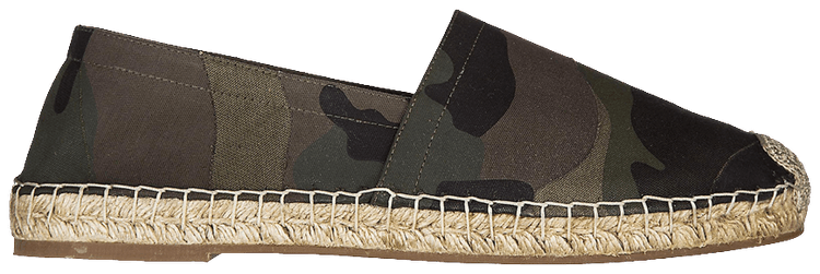 Valentino Espadrilles Army Green Camo