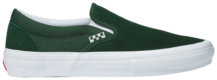 Green suede vans slip ons new arrivals